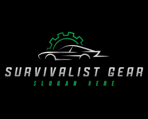 Gear Automotive Car logo design