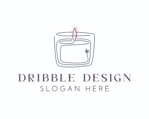 Candle Interior Designer Decor logo design