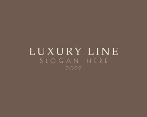 Modern Luxury Brand logo design