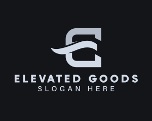 Swoosh Logistics Delivery logo design