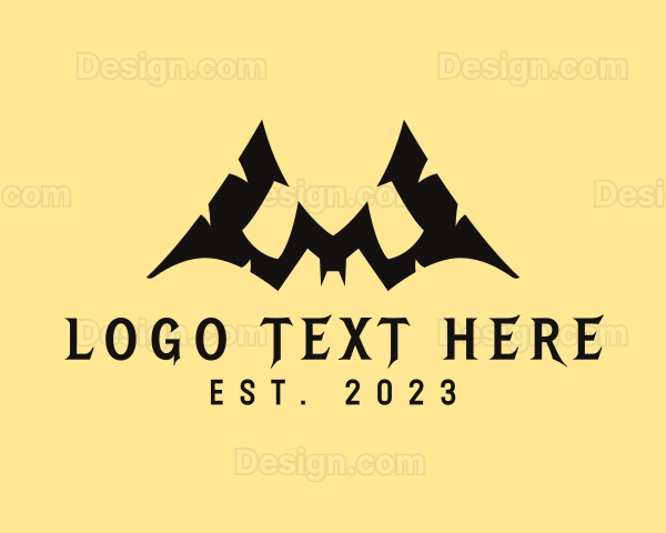 Bat Wings Letter W Logo