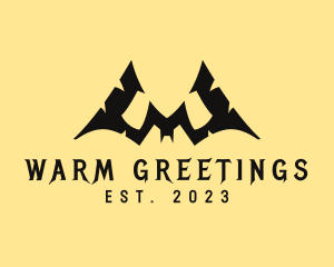 Bat Wings Letter W logo design