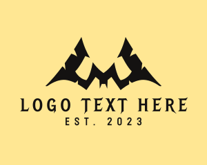 Bat Wings Letter W logo