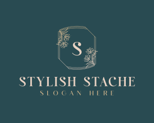 Stylish Floral Boutique logo design