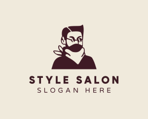 Fashion Gentleman Haircut logo