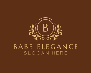 Elegant Ornamental Boutique logo design