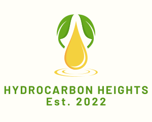 Natural Oil Droplet logo