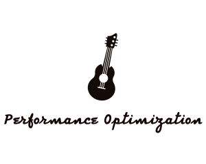 Acoustic Guitar Band logo design