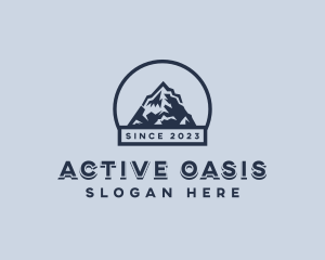 Summit Mountain Hike logo design