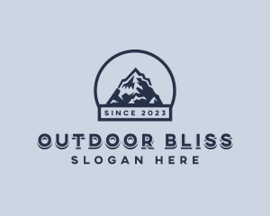 Summit Mountain Hike logo design