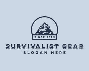 Summit Mountain Hike logo design