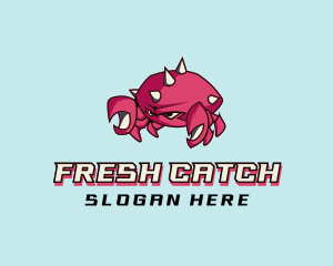 Crab Crustacean Seafood logo