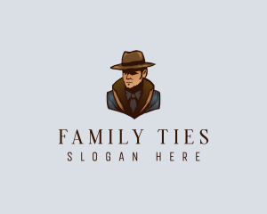 Detective Man Investigator logo design