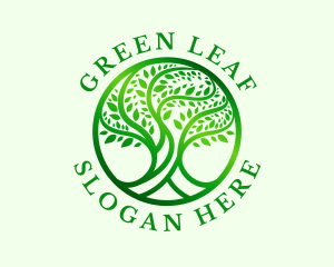 Green Tree Planting logo design