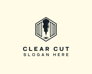 Industrial Laser Fabrication logo design