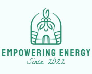 Windmill Leaf Energy  logo design