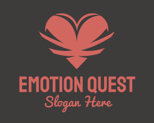 Red Ribbon Heart logo