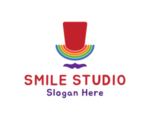 Rainbow Pride Top Hat logo