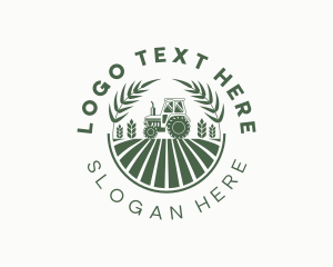 Tractor Wheat Field logo