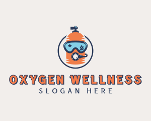Scuba Diving Goggles logo