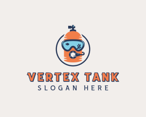 Scuba Diving Goggles logo