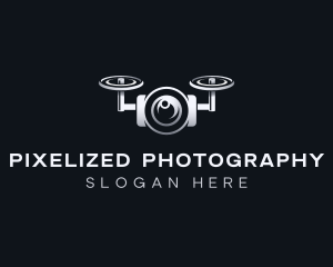 Drone Videography Camera logo design