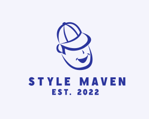 Guy Cap Accessory logo design