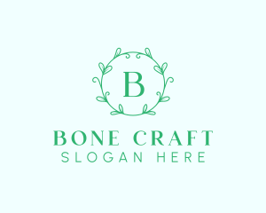 Aesthetic Wreath Craft logo design