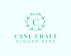 Aesthetic Wreath Craft logo design