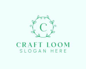 Aesthetic Wreath Craft logo design