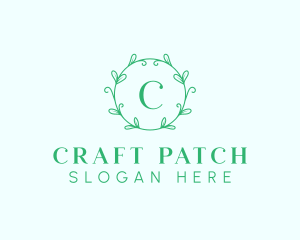 Aesthetic Wreath Craft logo design