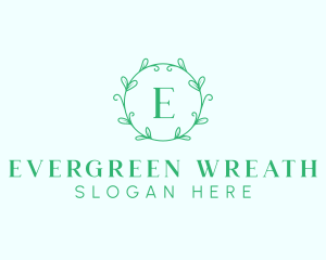 Aesthetic Wreath Craft logo design