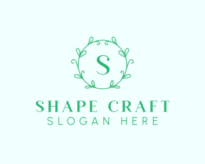 Aesthetic Wreath Craft logo design