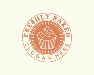 Cupcake Confectionery Dessert logo design