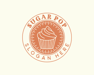 Cupcake Confectionery Dessert logo design