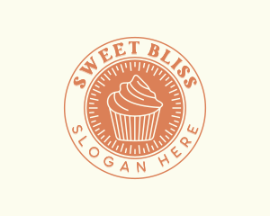 Cupcake Confectionery Dessert logo design