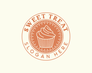 Cupcake Confectionery Dessert logo design