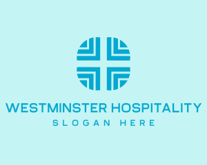 Clinic Medical Cross logo design