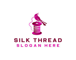 Bird Tailor Thread logo design