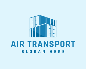 Container Storage Logistic Imports logo design