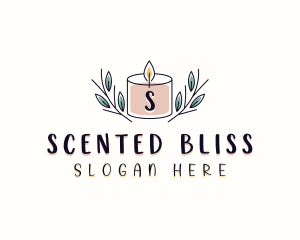 Natural Scented Candle logo design