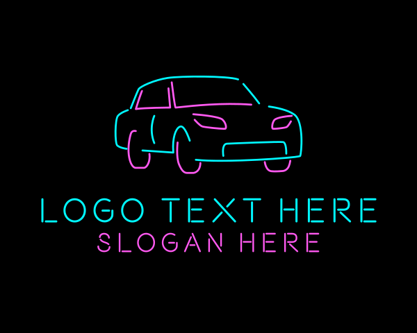 Ride-sharing logo example 1