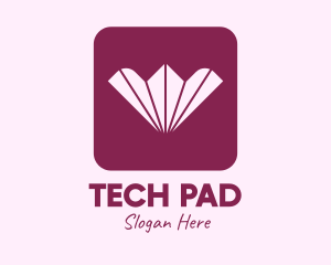 Asian Hand Fan App logo design