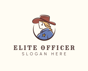 Cowgirl Sheriff Fashion logo