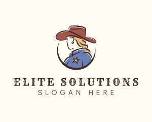Cowgirl Sheriff Fashion logo
