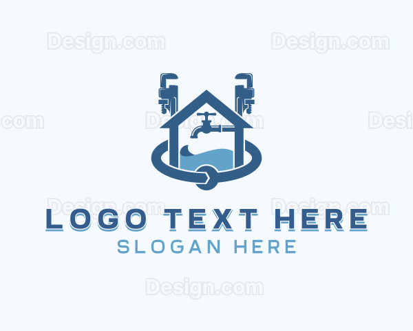 Plumbing Handyman Tools Logo