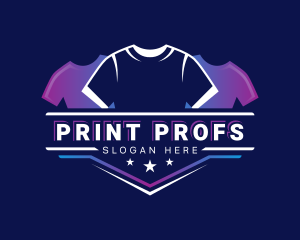 Printing Tshirt Fashion logo design