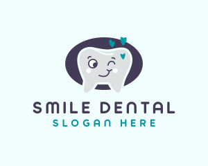Dental Heart Tooth logo