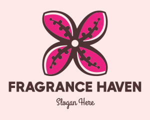 Pink Orchid logo design