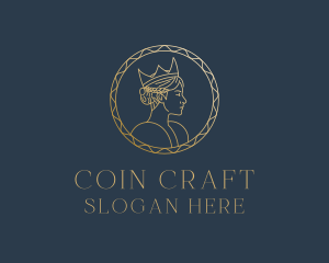 Golden Queen Coin logo